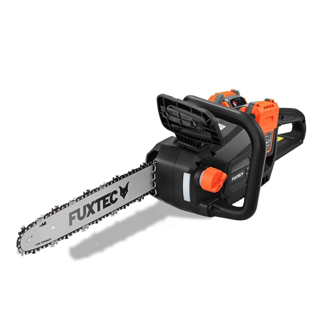 Akumulátorová retezová pila FUXTEC 2x20V FX-E2KSSET s baterií a nabíjeckou