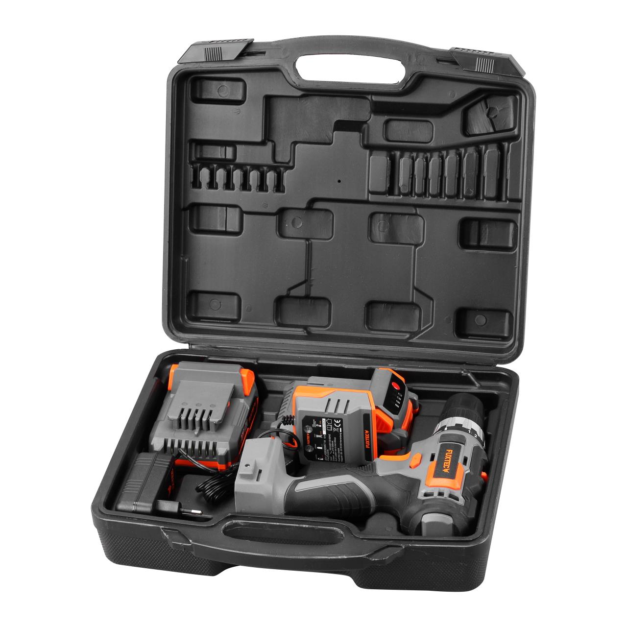 Akumulátorový šroubovák FUXTEC 20V FX-E1BS20 SET s 2 x akumulátorem 2Ah, 1 x nabíjeckou 1A