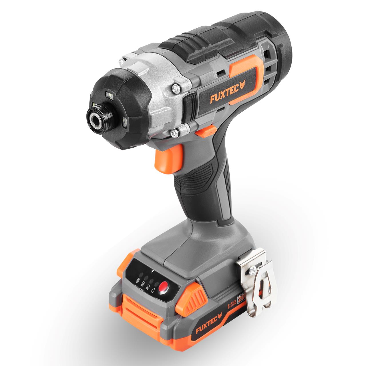 Akumulátorová príklepová vrtacka FUXTEC 20V FX-E1IS20 SET s 1 x akumulátorem 2Ah, 1 x nabíjeckou 1A