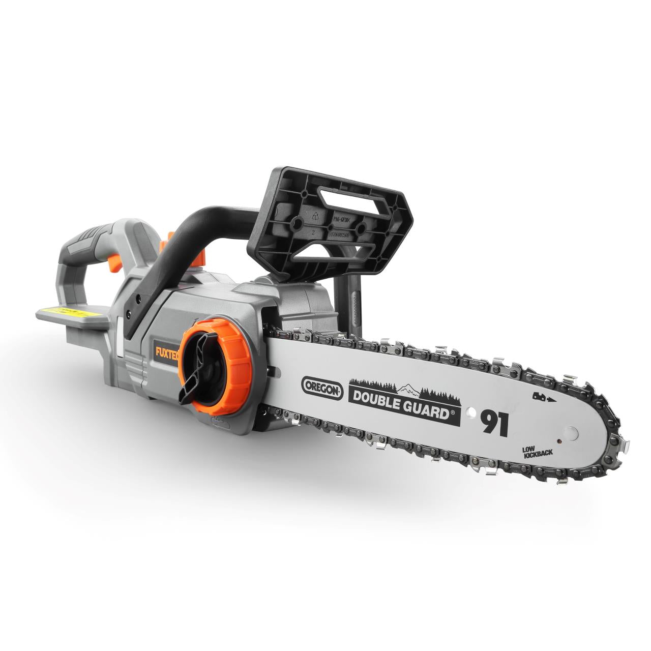 Akumulátorová retezová pila FUXTEC 20V FX-E1KS20 SET 1 s 1 x akumulátorem 2Ah, 1 x nabíjeckou 1A