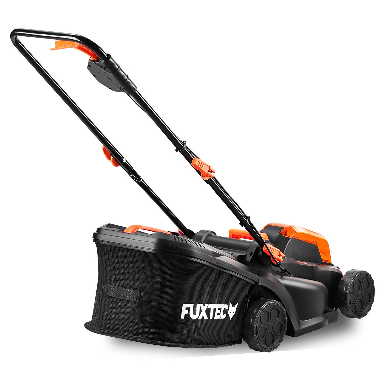 Akumulátorová sekacka FUXTEC 40V FX-E1RM20 SET s 2 x akumulátorem 2Ah, dvojitá nabíjecka 2,4A