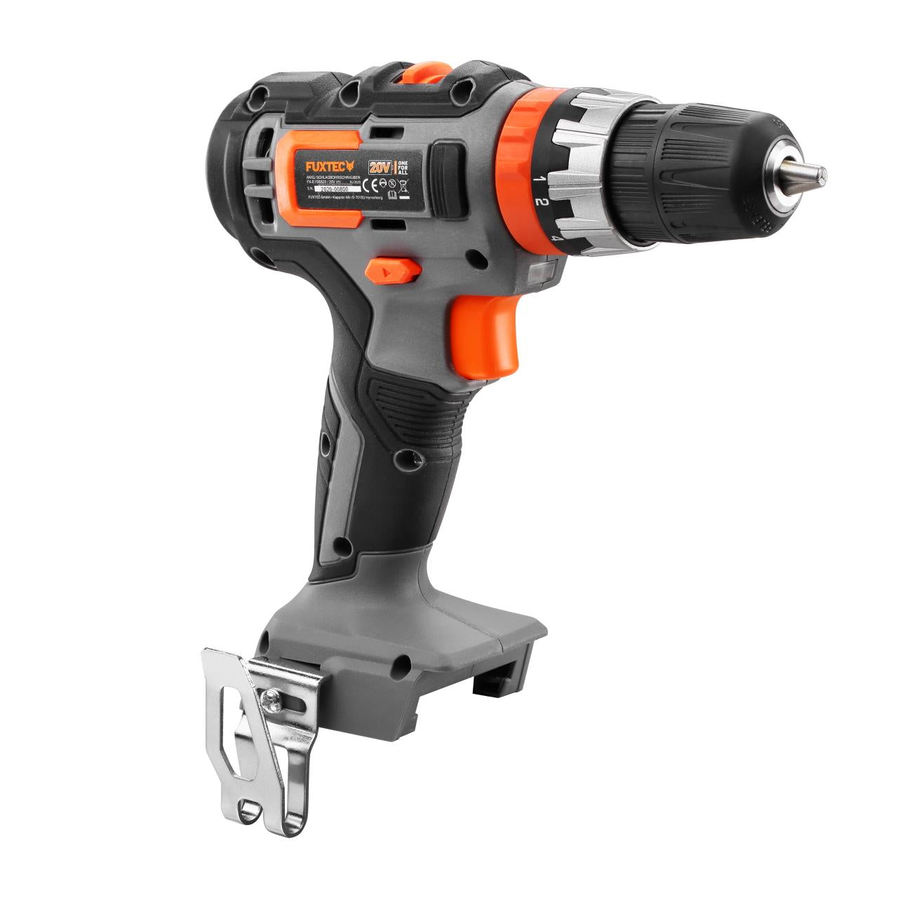 20V akumulátorová teplovzdušná pištol FX-E1HLP20 FUXTEC - s 2Ah batériou a 2,4A nabíjackou