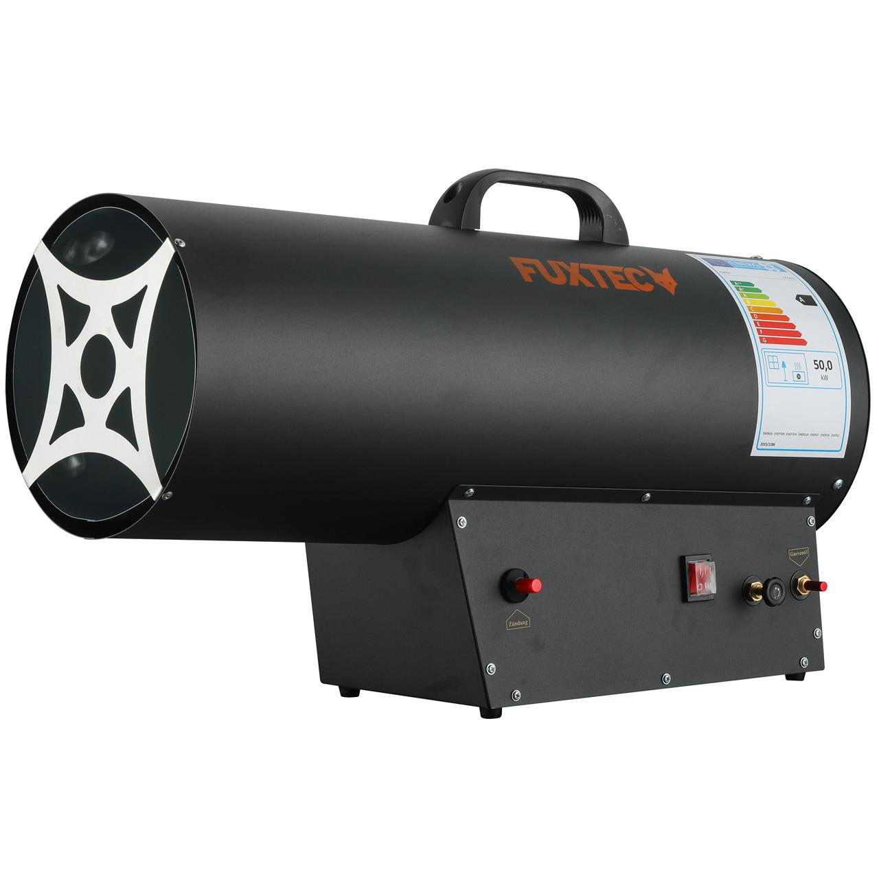 Plynový ohrívac FUXTEC GH51 s tepelným výkonem 50 kW
