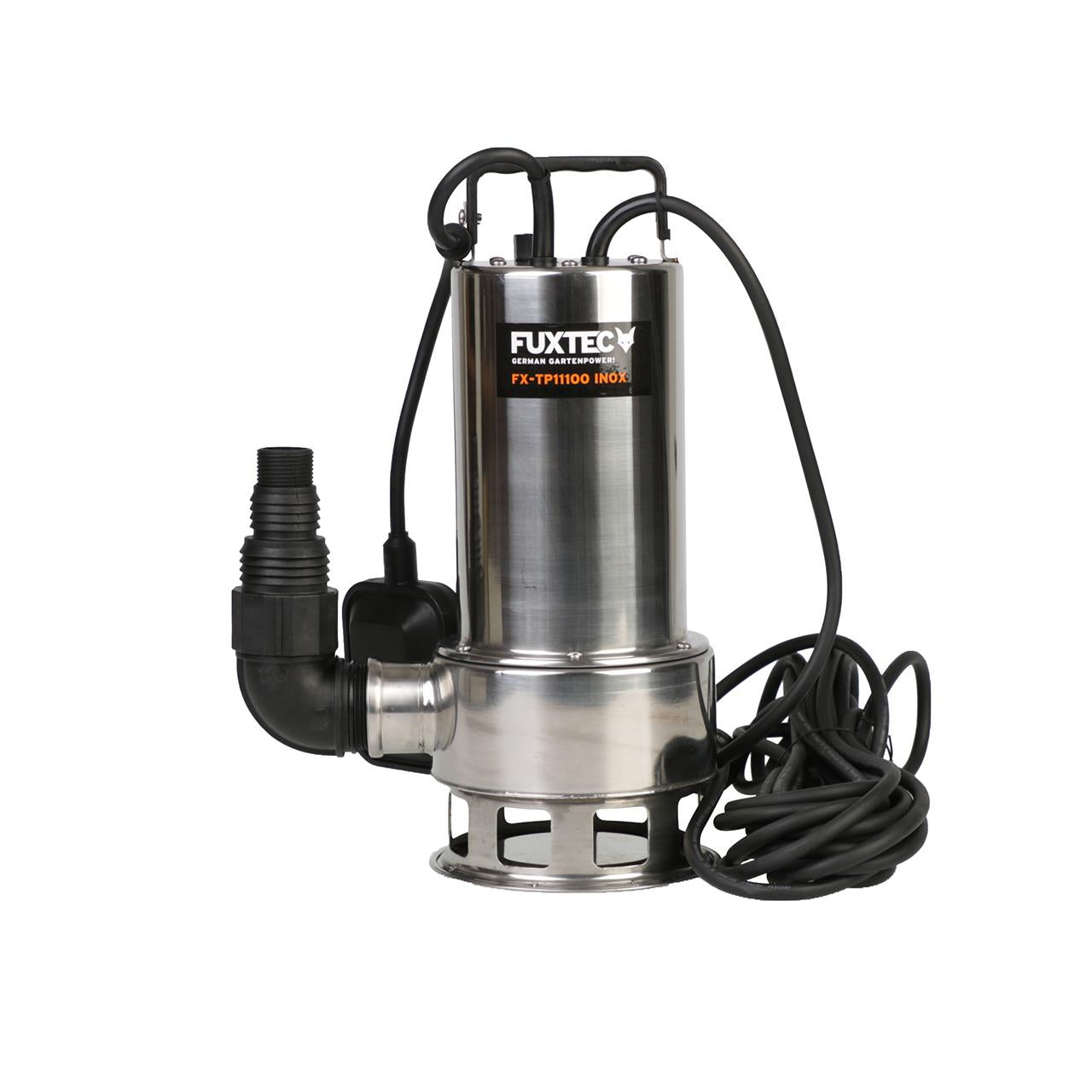 Ponorné cerpadlo FUXTEC - cerpadlo na odpadní vodu FX-TP11000 INOX (nerezová ocel) - 1100 Watt