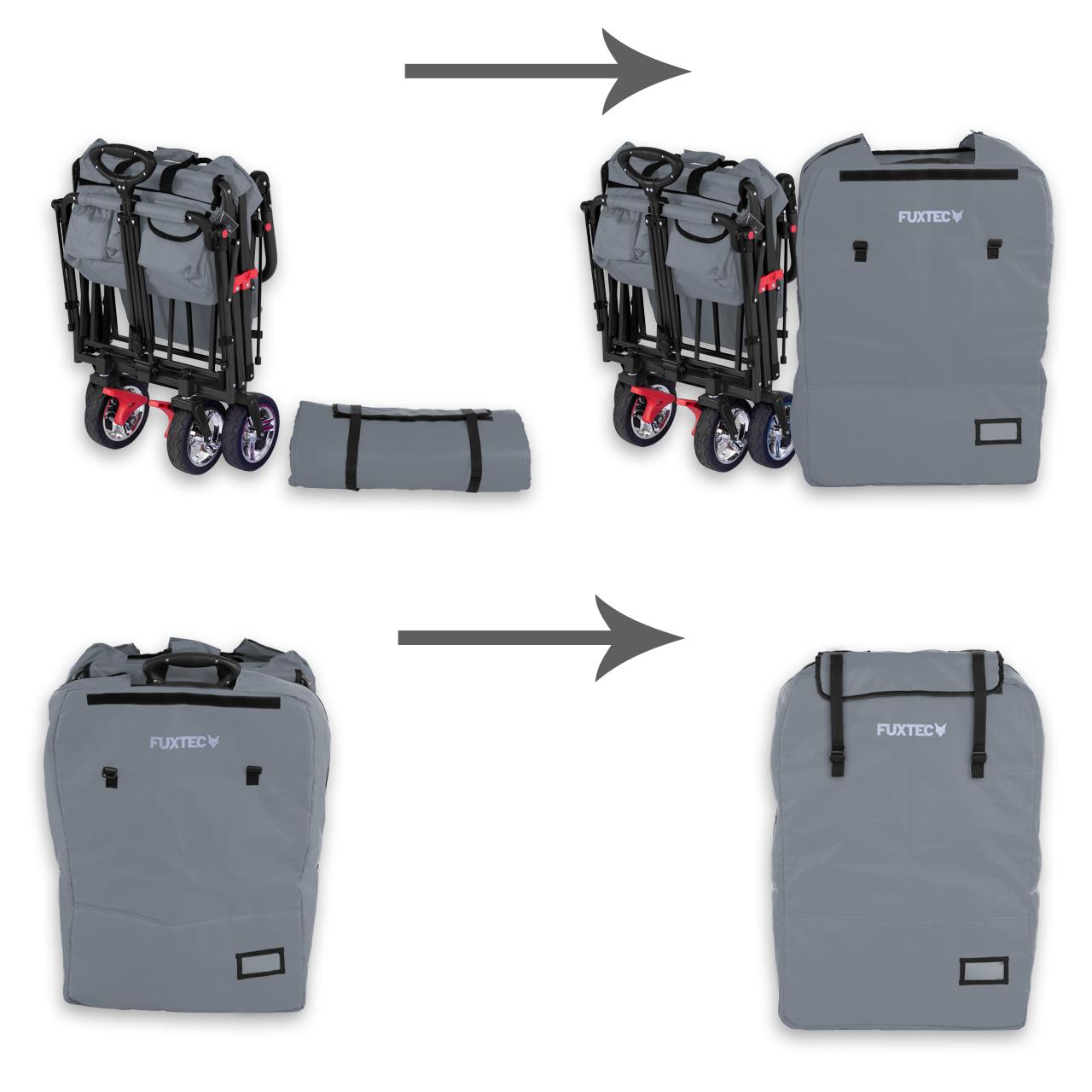 Polstrovaná prepravní taška FX-CT700 & FX-CT800 Grey