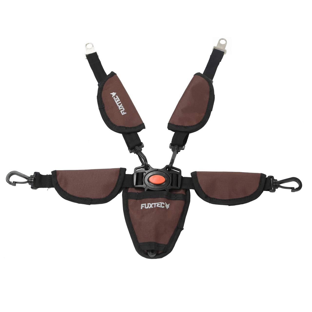5bodový bezpecnostní pás FUXTEC pro CT-850 Brown