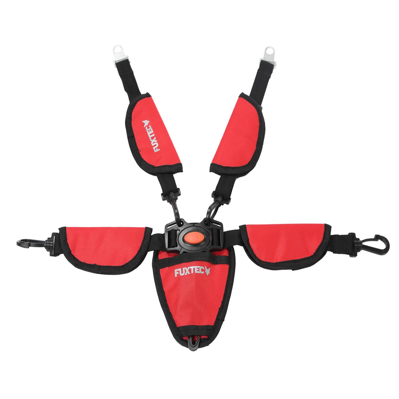 5bodový bezpecnostní pás FUXTEC pro CT-850 Red