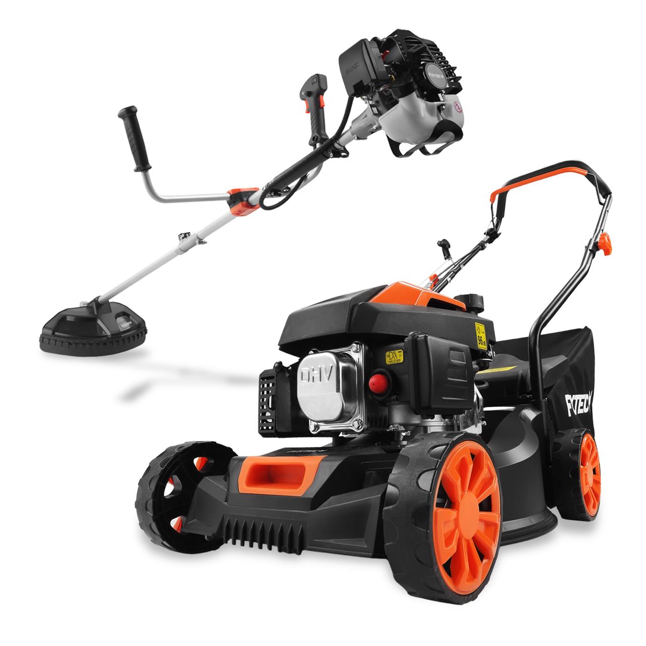 Svazková benzínová sekacka FUXTEC FX-RM4180 a benzínový krovinorez FX-MS125