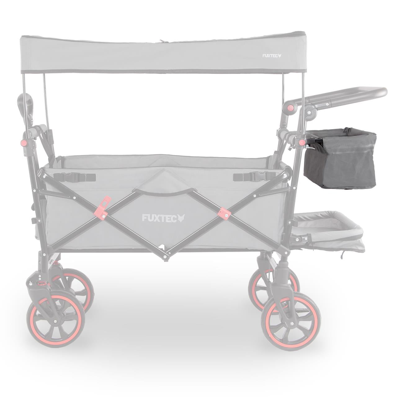 Látkový potah zadní tašky GREY handcart CT850