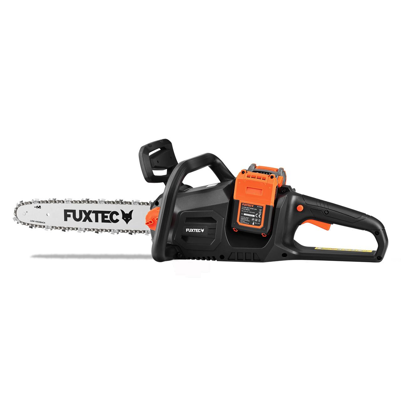 Akumulátorová retezová pila FUXTEC 2x20V FX-E2KSSET s baterií a nabíjeckou