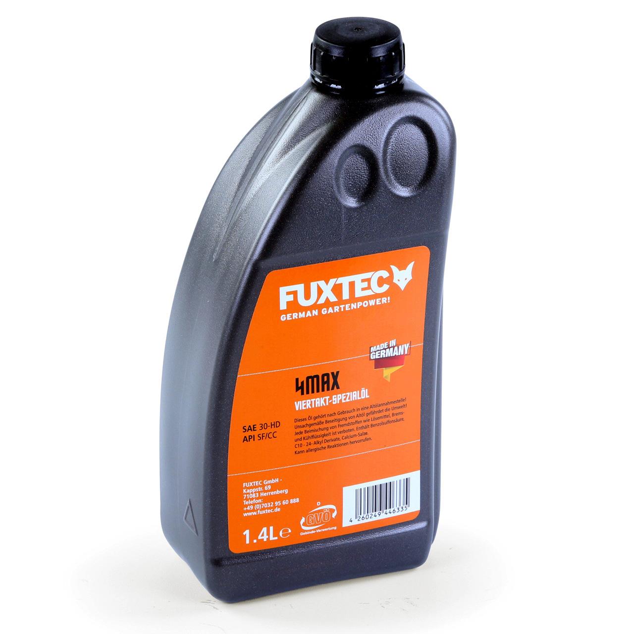 Ctyrtaktní olej FUXTEC 1,4 litru SAE 30