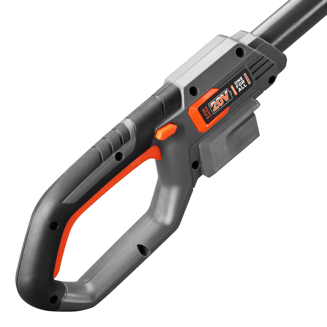 FUXTEC 20V akumulátorový tycový prorezávac FX-E1HE20 SET s 1 x akumulátorem 2Ah, 1 x nabíjeckou 2,4A