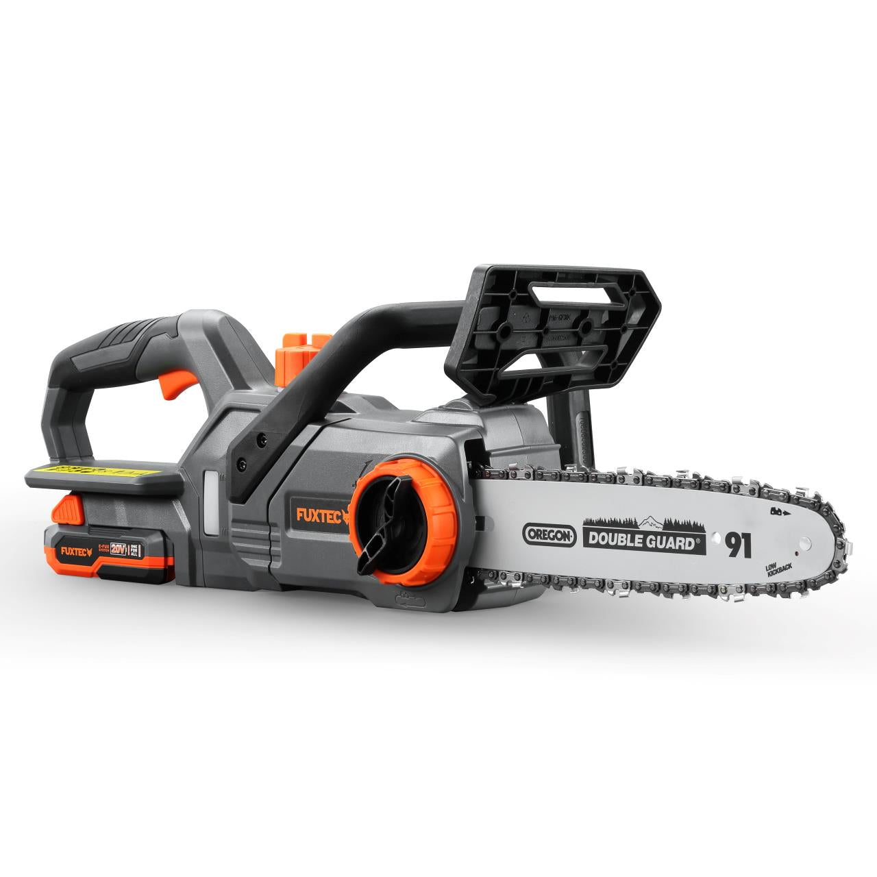 Akumulátorová retezová pila FUXTEC 20V FX-E1KS20 bez akumulátoru, bez nabíjecky