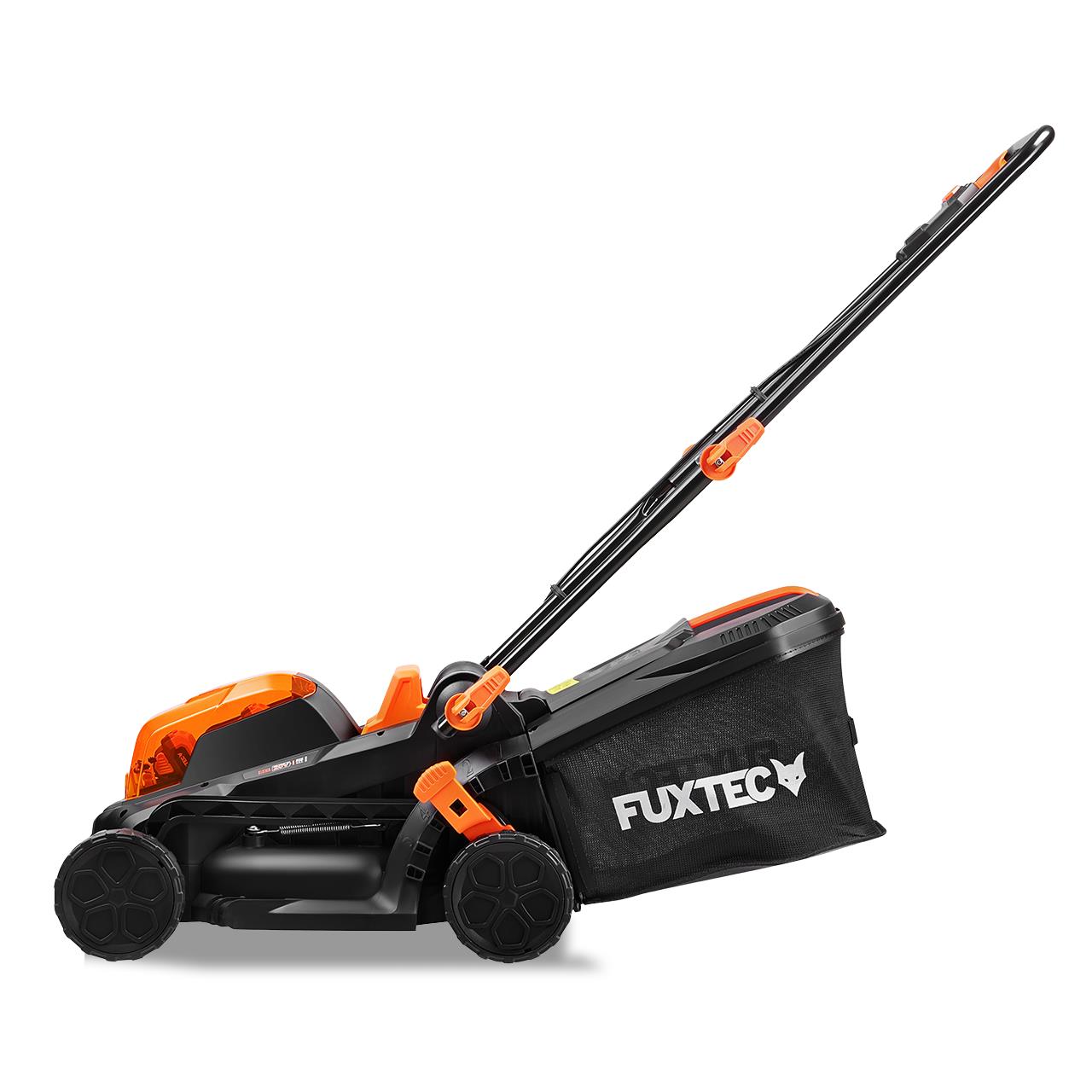 Akumulátorová sekacka FUXTEC 40V FX-E1RM20 SET s 2 x akumulátorem 2Ah, dvojitá nabíjecka 2,4A