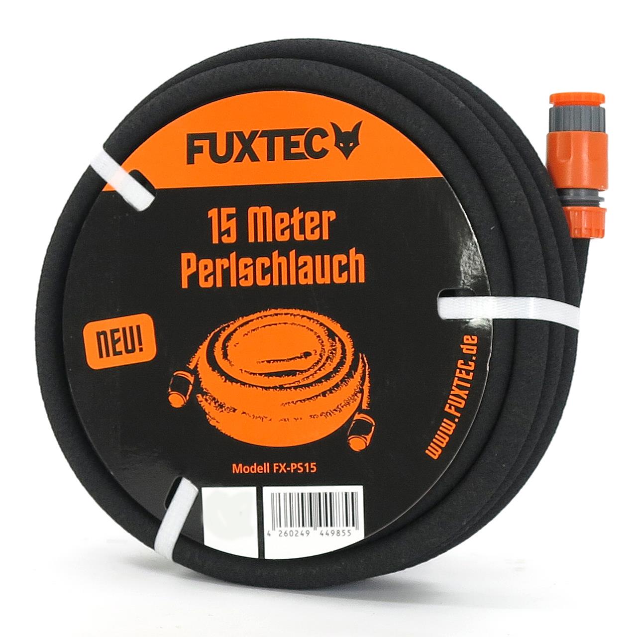 FUXTEC 15m/30m/50m korálková hadice s velkou sadou príslušenství