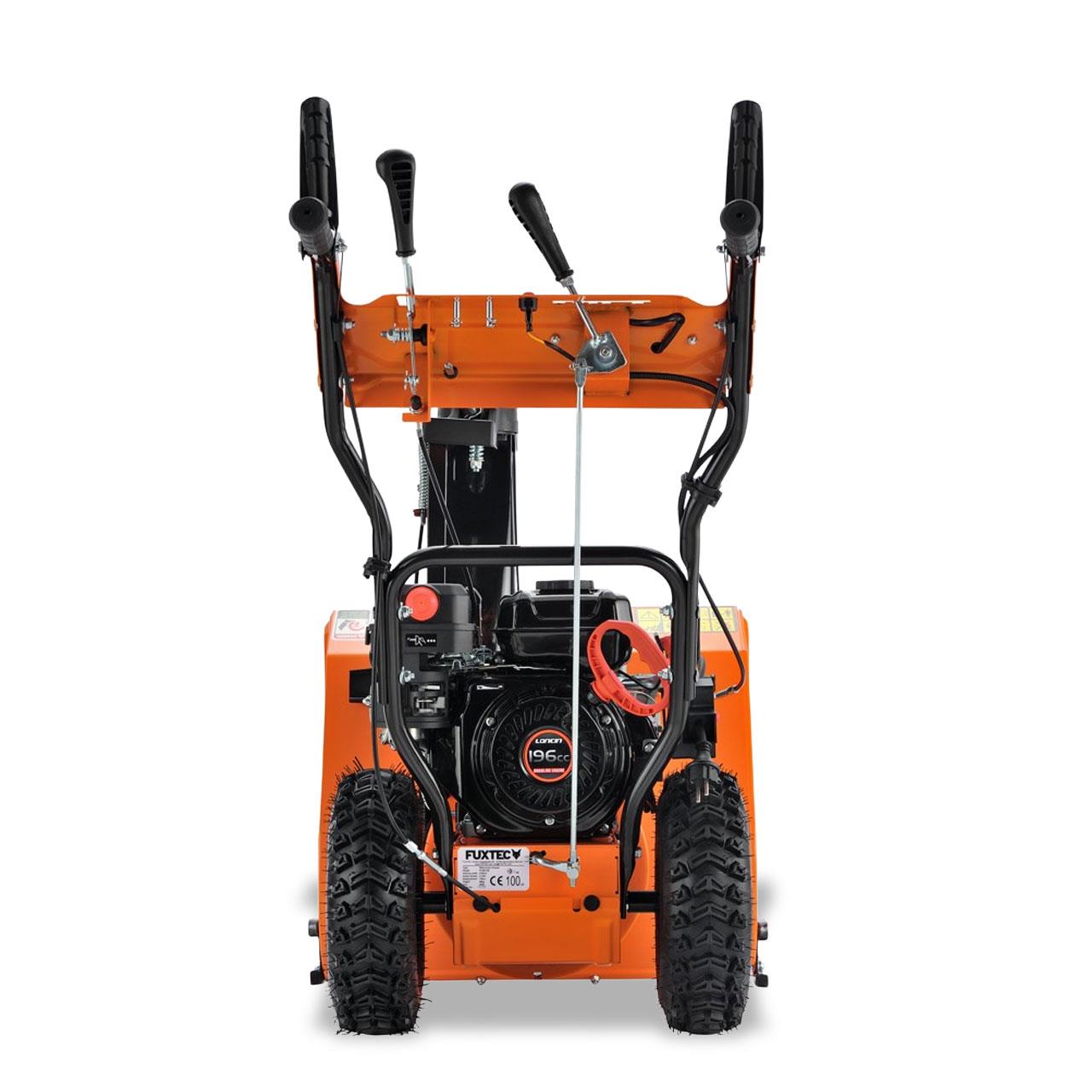 Benzínová snehová fréza FUXTEC FX-SF2196 s elektrickým startováním