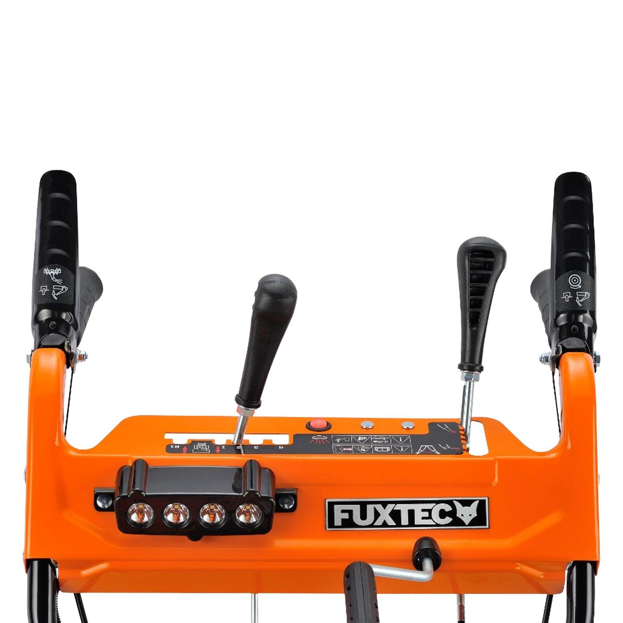 Benzínová snehová fréza FUXTEC FX-SF2196 s elektrickým startováním