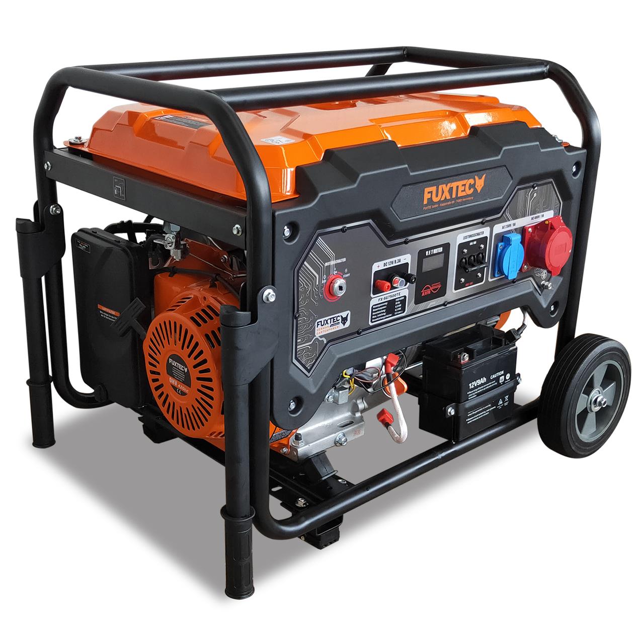 Generátor elektrické energie FUXTEC FX-SG7500TE s elektrickým startováním