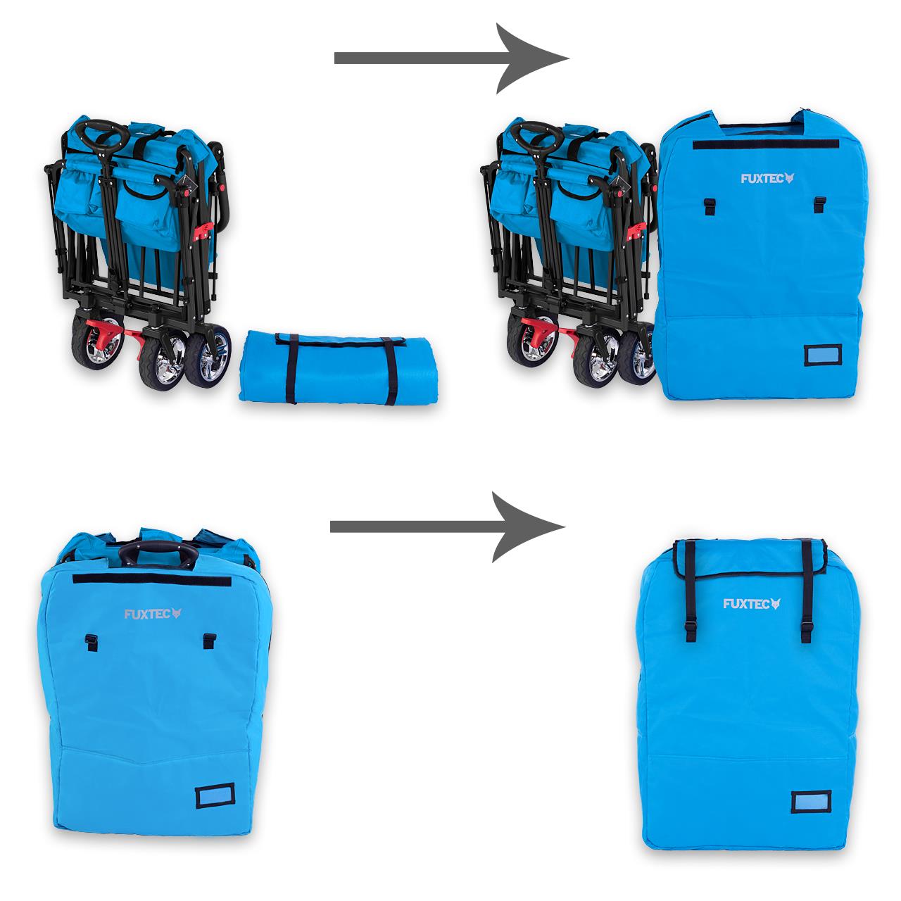 Polstrovaná prepravní taška FX-CT700 &amp; FX-CT800 Turquoise
